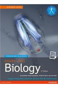 Biology, Higher Level (Student Book with Etext Access Code), for the Ib Diploma (Pearson Baccalaureate)