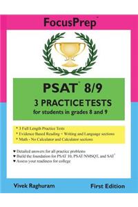 PSAT 8/9 3 Practice Tests