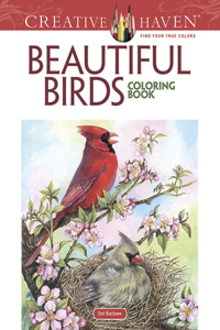 Creative Haven Beautiful Birds Coloring Book