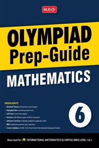 Olympiad Prep-Guide Mathematics Class - 6, IMO Chapterwise Previous Year Question Paper For 2022-23 Exam