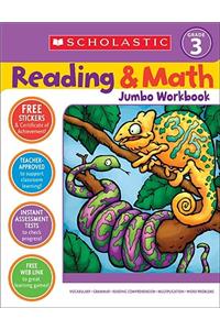 Reading & Math Jumbo Workbook: Grade 3