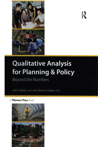 Qualitative Analysis for Planning and Policy