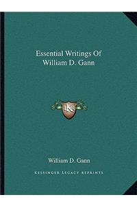 Essential Writings of William D. Gann