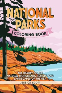 National Parks Coloring Book