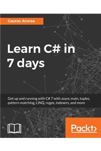 Learn C# in 7 days