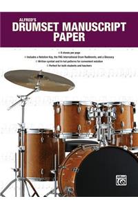 Alfred's Drumset Manuscript Paper