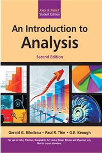 An  Introduction To Analysis