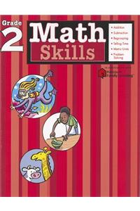 Math Skills: Grade 2 (Flash Kids Harcourt Family Learning)