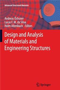 Design and Analysis of Materials and Engineering Structures