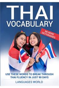 Thai Vocabulary