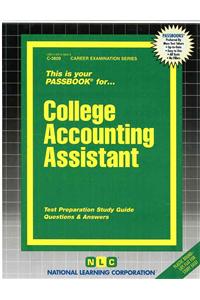 College Accounting Assistant