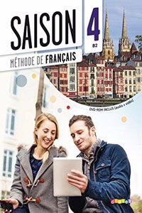 Saison: Livre de l'eleve B2 + DVD-Rom