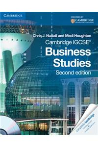 Cambridge Igcse Business Studies Coursebook [With CDROM]