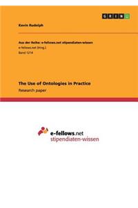 The Use of Ontologies in Practice