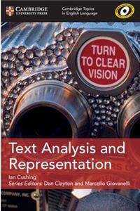 Text Analysis and Representation