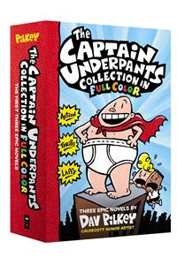 The Captain Underpants Color Collection (Captain Underpants #1-3 Boxed Set)