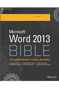 Word 2013 Bible