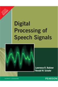 Digital Processing of Speech Signals