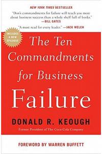 The Ten Commandments for Business Failure