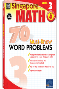 70 Must-Know Word Problems, Grade 4