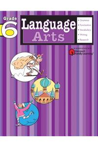 Language Arts: Grade 6 (Flash Kids Harcourt Family Learning)