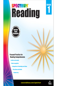 Spectrum Reading Workbook, Grade 1