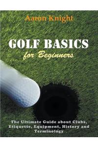 Golf Basics for Beginners (Large Print)