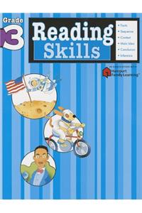 Reading Skills: Grade 3 (Flash Kids Harcourt Family Learning)