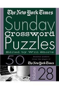 New York Times Sunday Crossword Puzzles Vol. 28