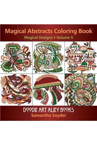 Magical Abstracts Coloring Book