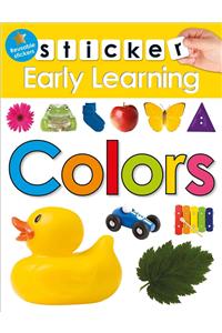 Sticker Early Learning: Colors