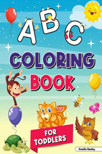 Alphabet Coloring Book for Kids Ages 2-4