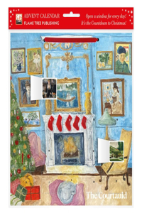 Courtauld: Decorated for Christmas Advent Calendar (with Stickers)