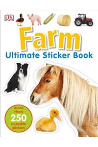 Ultimate Sticker Book: Farm