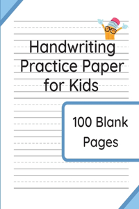 Handwriting Practice Paper for Kids