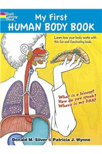 My First Human Body Book Coloring Book