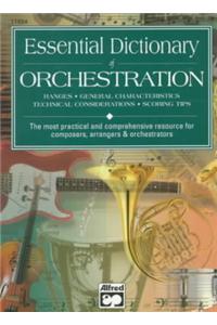 Essential Dictionary of Orchestration