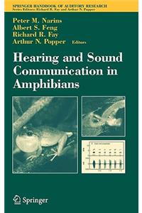 Hearing and Sound Communication in Amphibians