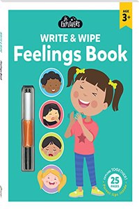 Junior Explorers Write and Wipe: Feelings Book