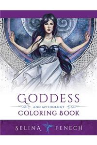 Goddess and Mythology Coloring Book