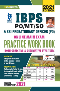 Kiran IBPS PO and SBI PO Main Exam Practice Work Book Both Objective and Descriptive Type Tests(English Medium)(3423)