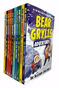 Bear Grylls Adventures 10 Book Pack