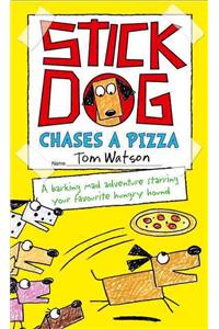 Stick Dog Chases a Pizza