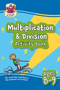 New Multiplication & Division Home Learning Activity Book for Ages 8-9