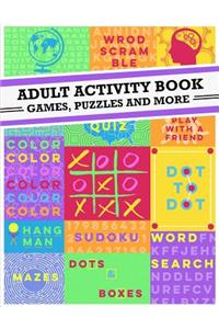 Adult Activity Book