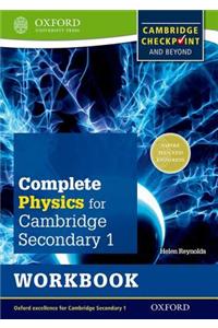 Complete Physics for Cambridge Secondary 1 Workbook