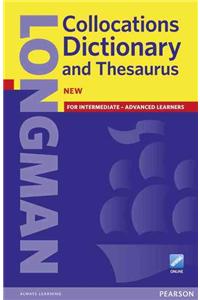 Longman Collocations Dictionary and Thesaurus Paper with online