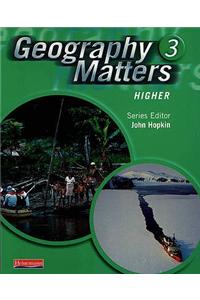 Geography Matters 3 Core Pupil Book