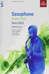 Saxophone Exam Pack from 2022, ABRSM Grade 5