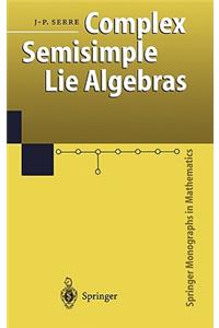 Complex Semisimple Lie Algebras